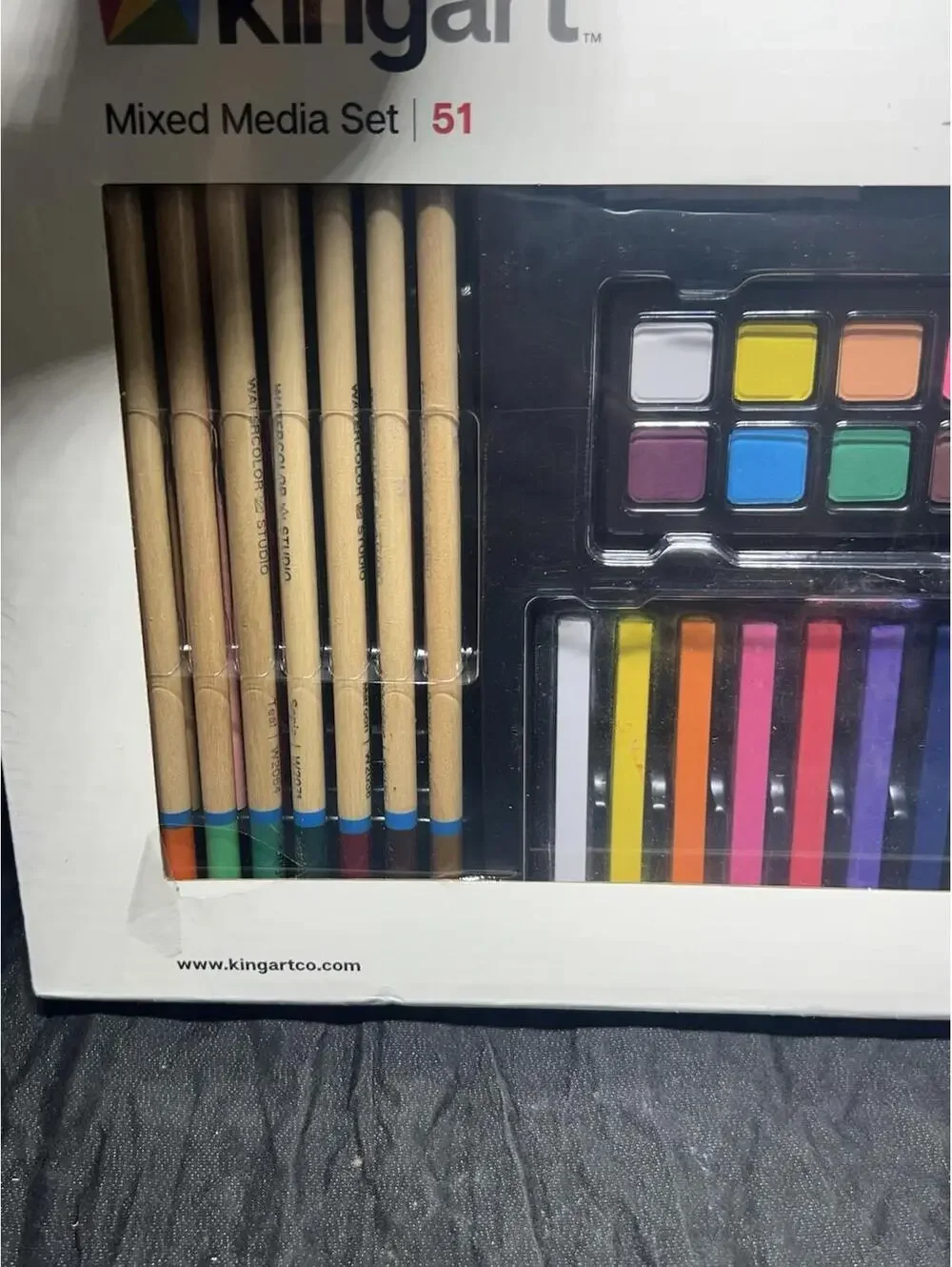KingArt Ultimate Series Mixed Media Set 51 NEW Sealed Paints Pencils Art